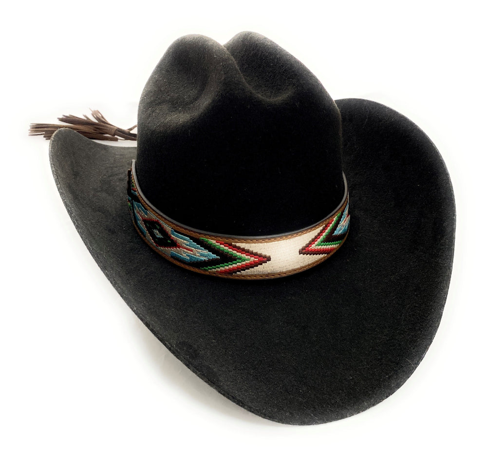 Ladies Fashion Hatband - Southwestern Print