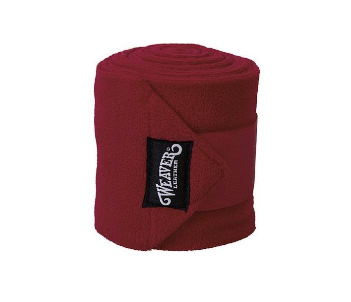 Weaver Polo Leg Wraps, 4-Pack Red
