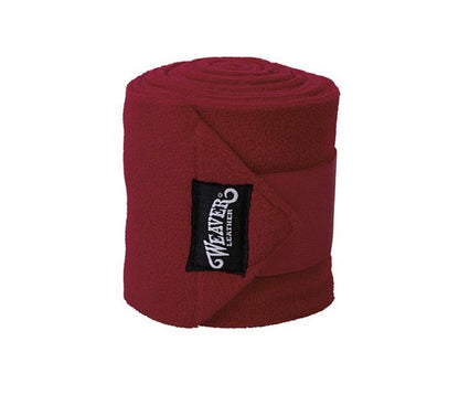 Weaver Polo Leg Wraps, 4-Pack Red