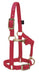 Weaver Miniature Average Horse Adjustable Chin & Throat Snap Halter Red