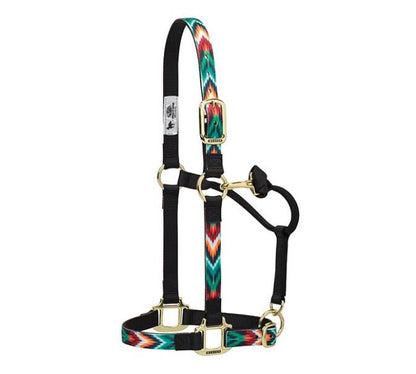 Weaver Adjustable Chin and Throat Snap Nylon Halter - Average