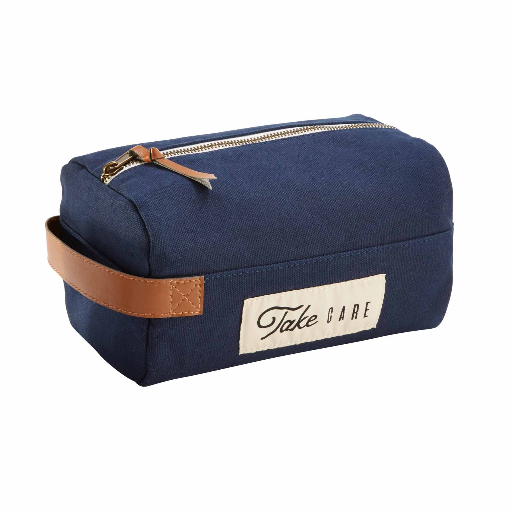 Mud Pie Mens Tag Dopp Kit Take Care
