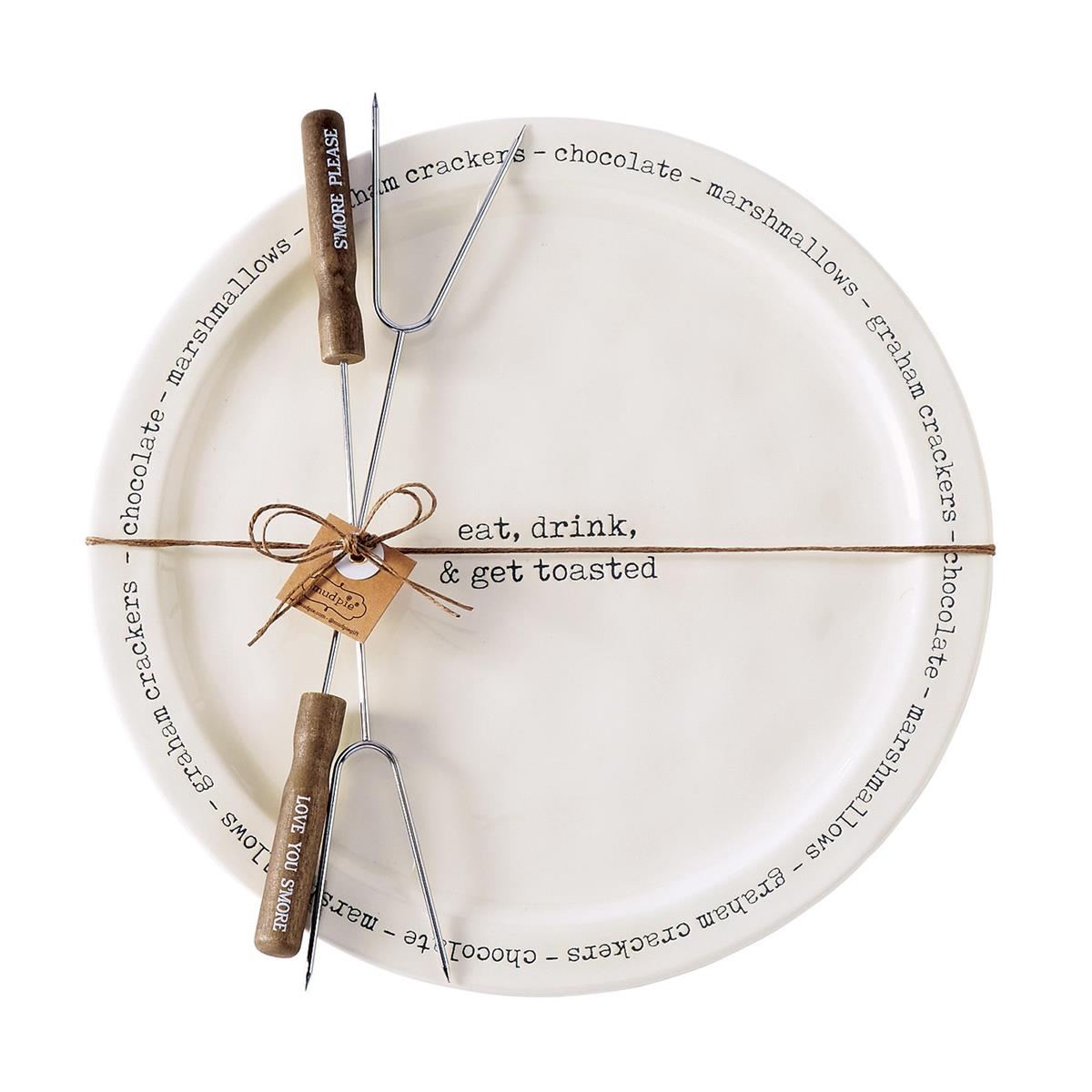 S'more Serving Plate and Skewer Set - Thumbnail 3