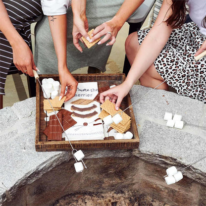 Mud Pie Expandable S'More Stick Set