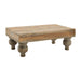 Mud Pie Wood Footed Serving Stand
