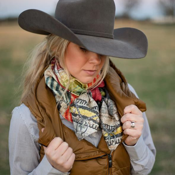 Fringe Scarves The Topsy Wild rag