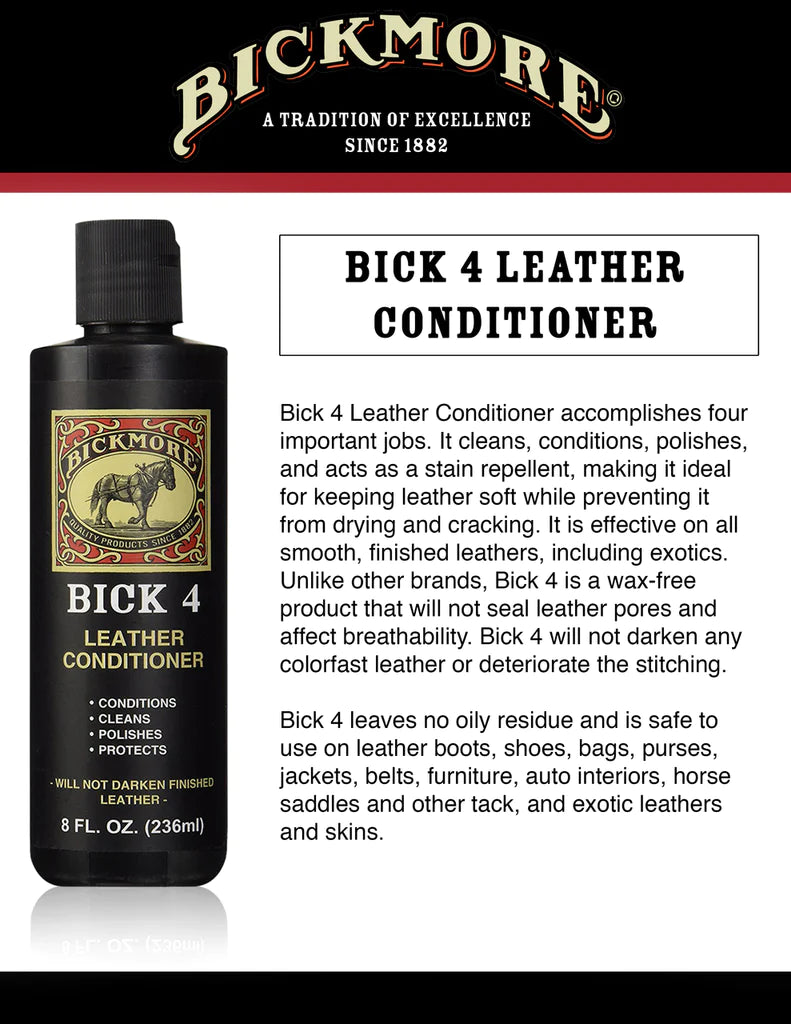 Bick 4 Leather Conditioner - 8oz.