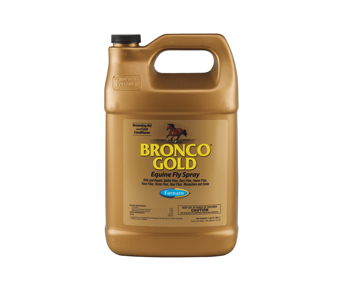Bronco Gold Equine Fly Spray - Gallon jug