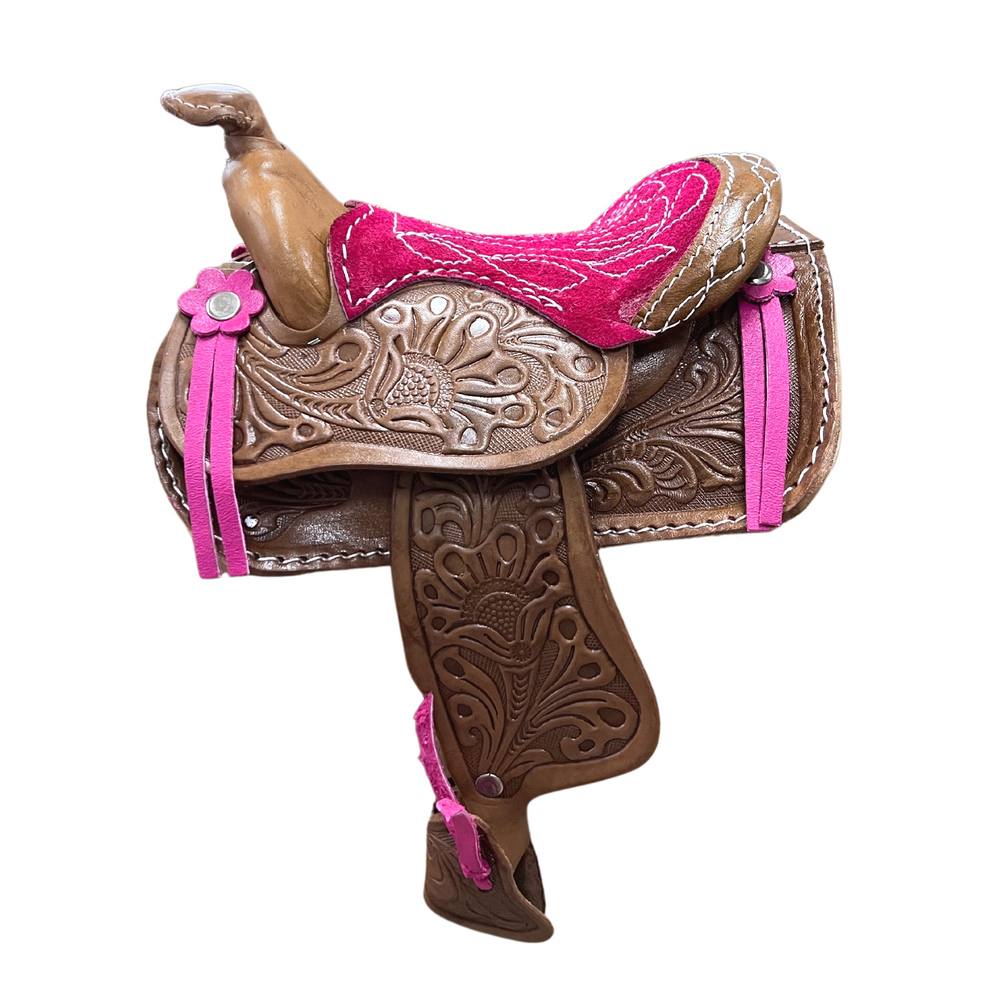 Pink Decorative Western Saddle