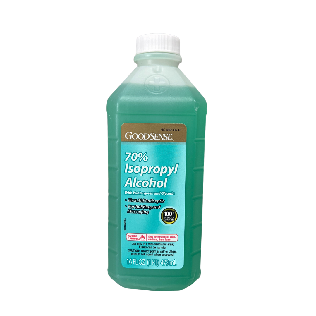 Alcohol 70% 16 OZ bottle