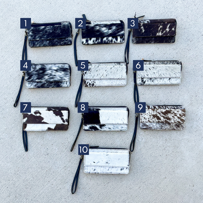 Ten Mesmerizing Monochrome Leather and Hairon Wallets