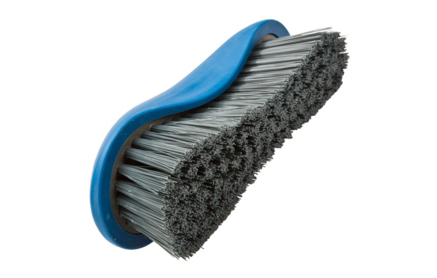 Up close view of the bristles on the Oster® Equine Care Series™ Stiff Grooming Brush