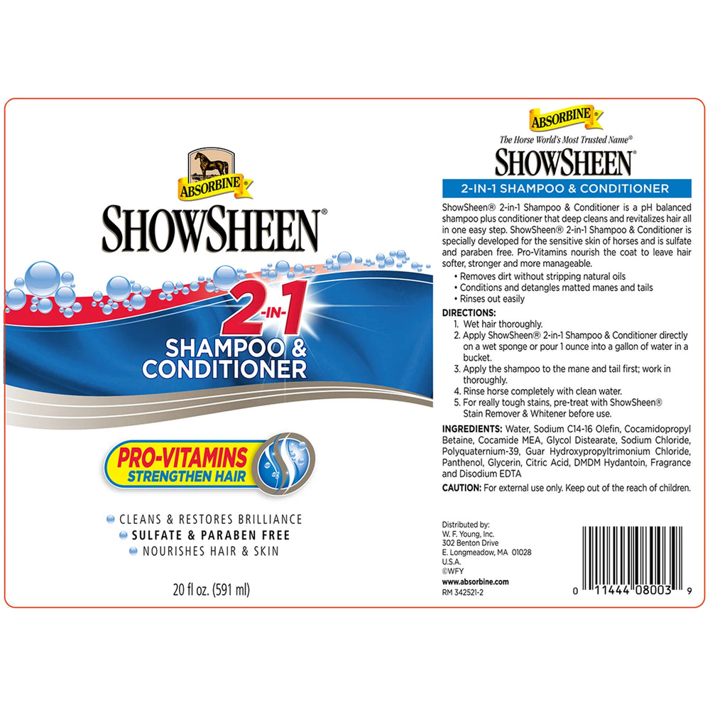 ShowSheen® 2-In-1 Shampoo & Conditioner - 22 oz.