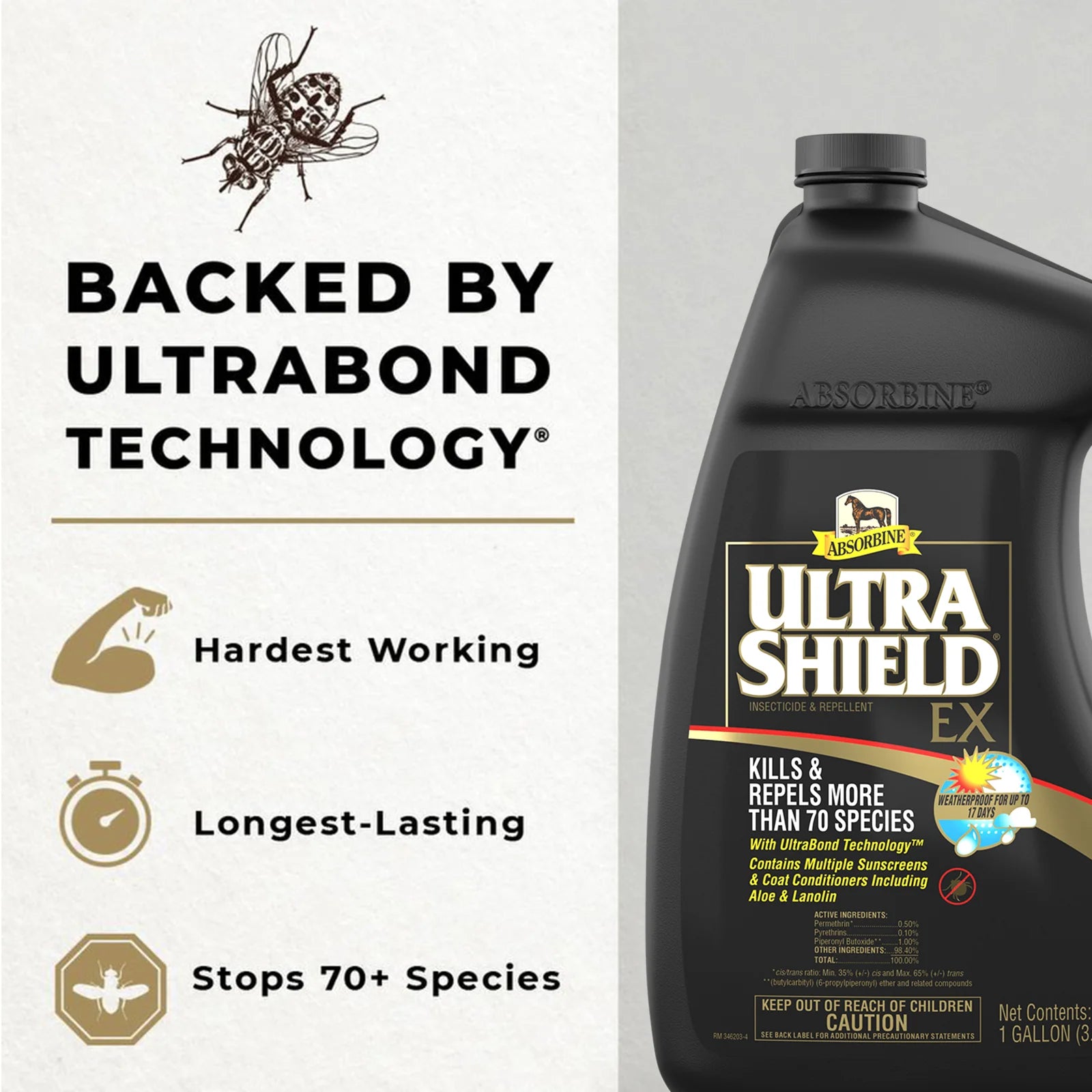 Ultrashield Insecticide et Répulsif - Absorbine Ultrashield Insecticide et Répulsif - Absorbine