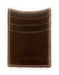 Ariat Mens Leather Tooled Card Case - Brown