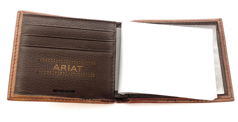 Ariat Leather Bi-Fold Wallet