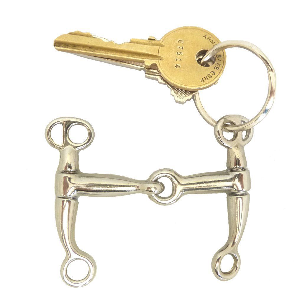 AJ Tack Horse Tack Keychain Tom Thumb Snaffle