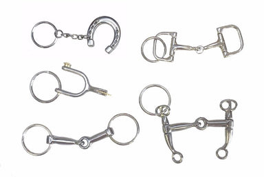 Horse Tack Keychains - Set of 5