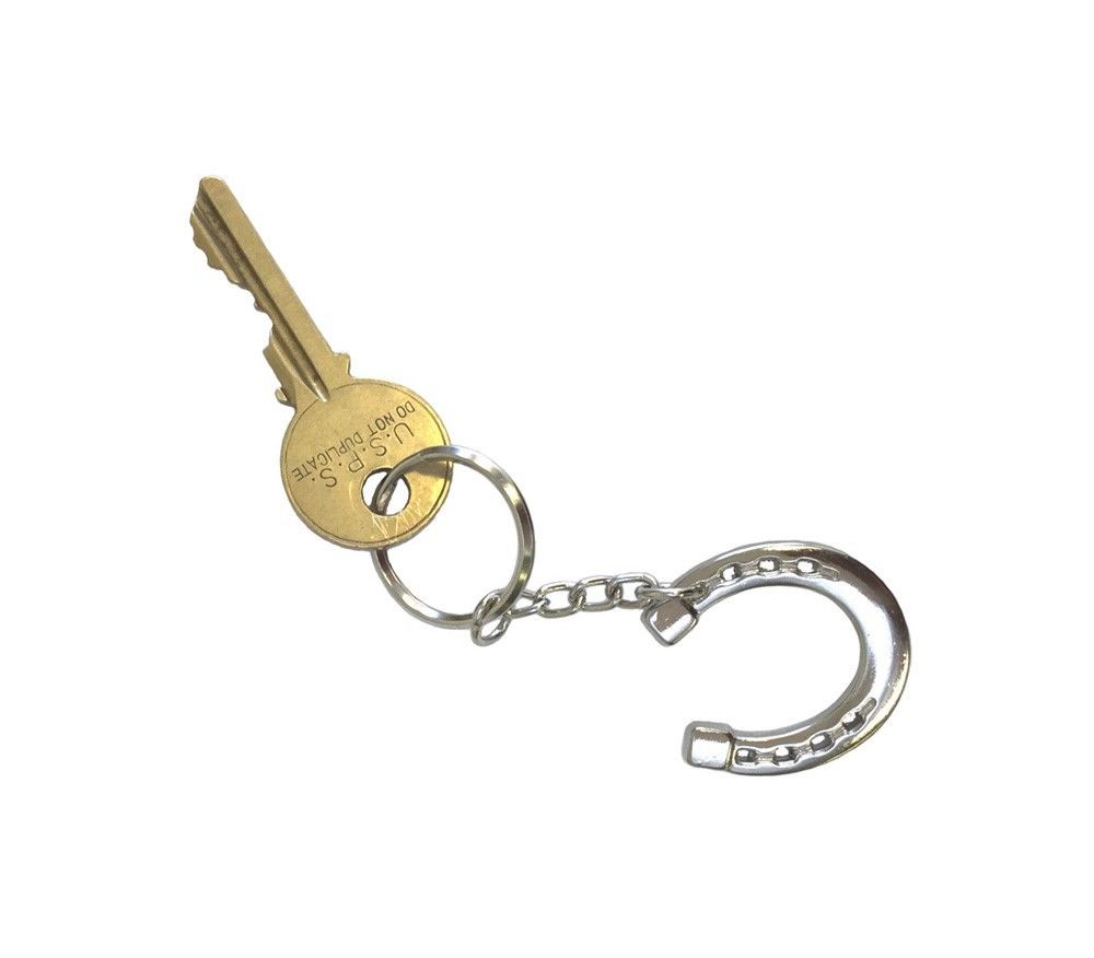 Horse Tack Keychains - Horseshoe
