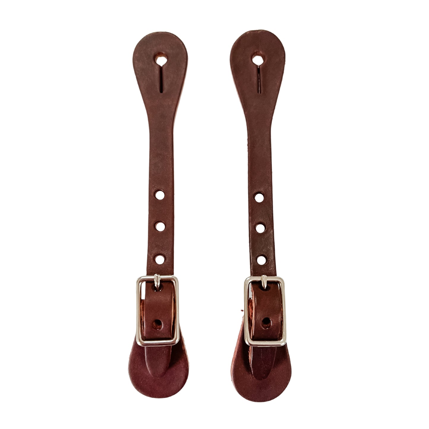 Youth Latigo Leather Spur Straps