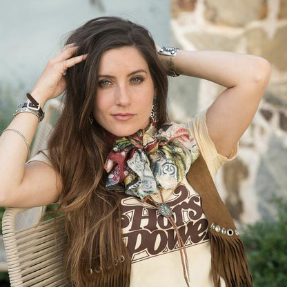 Fringe Scarves The Topsy Wild rag