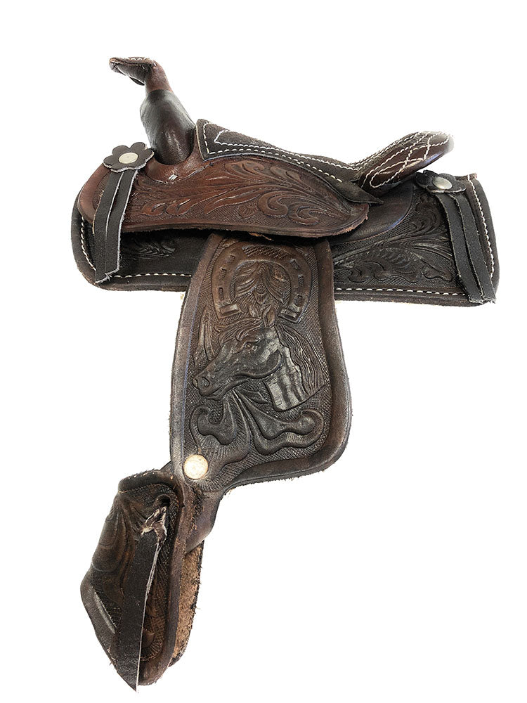 Decorative Western Saddle