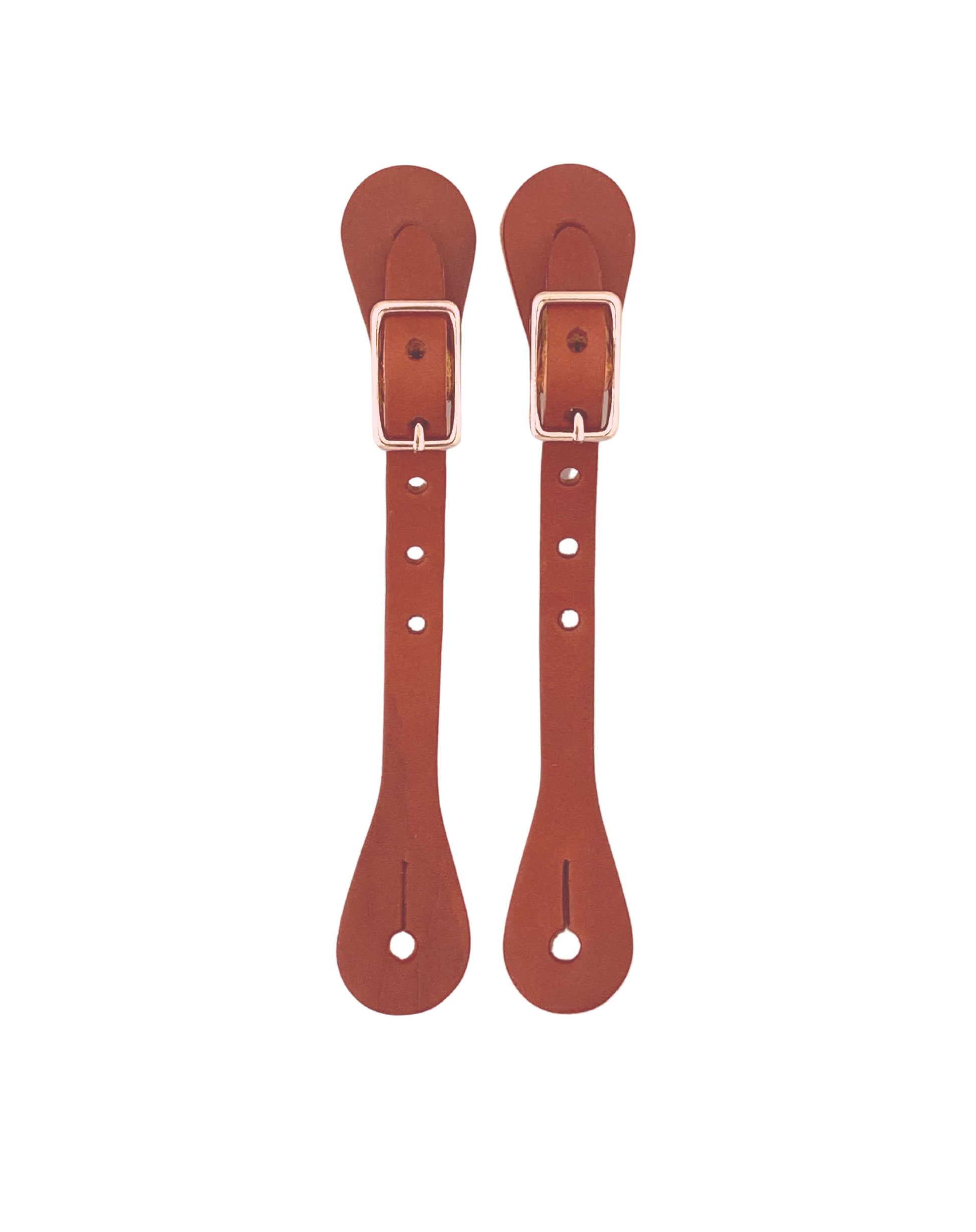 Leather Youth Harness Leather Spur Strap