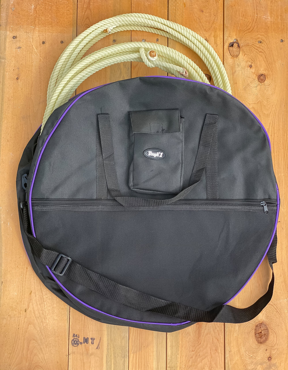 Rope Bag with Strap purple