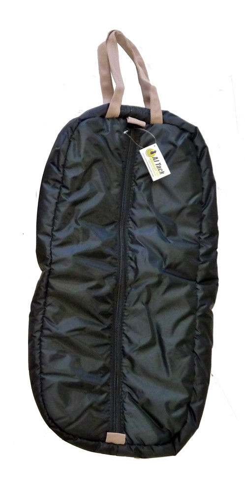 AJ Tack Padded Bridle Bag Black