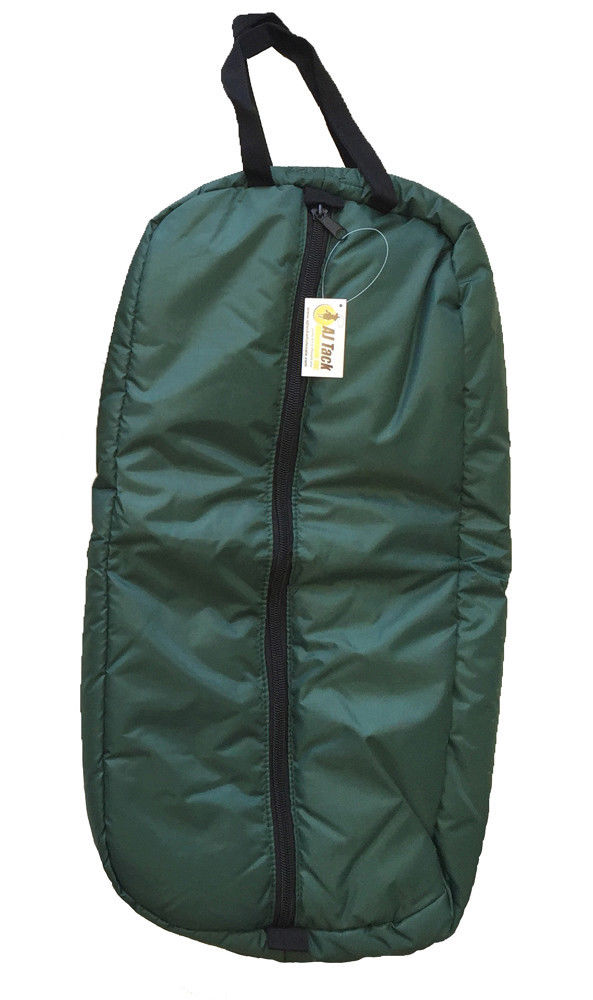 AJ Tack Padded Bridle Bag Green