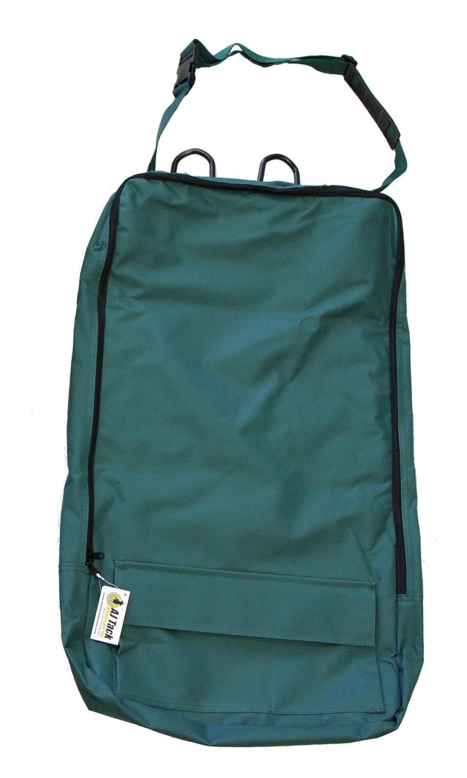 Deluxe Bridle Bag with Hooks Green