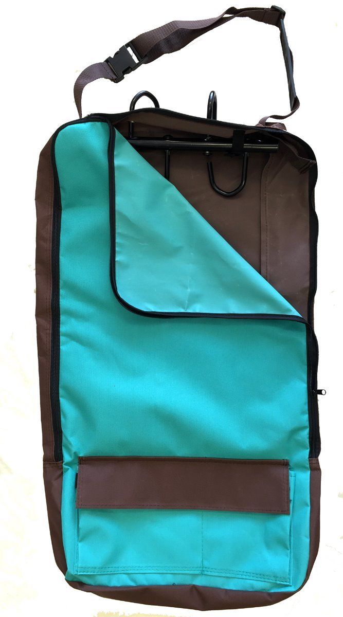 Deluxe Bridle Bag with Hooks Turquoise