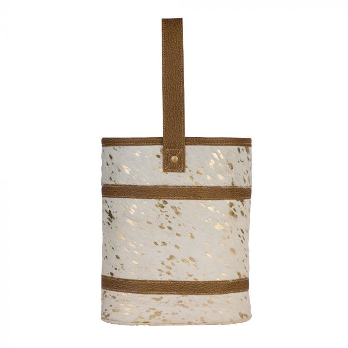 Inebirated Ivory Wine Bag