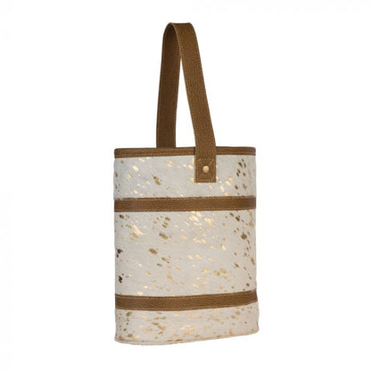 Inebirated Ivory Wine Bag