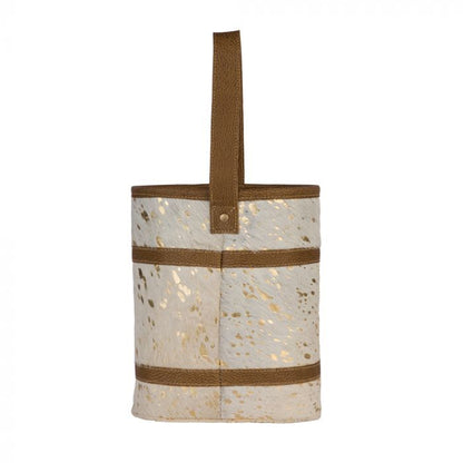 Inebirated Ivory Wine Bag