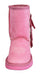 Montana West Kids Fringe Boots - Pink