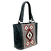 Montana West Aztec Collection womens tote style purse gray