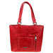 Concealed Carry Aztec Purse tote style in red back 