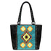 Concealed Carry Aztec Purse tote style in turquoise