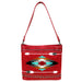 Concealed Carry Aztec Hobo Purse Red Front