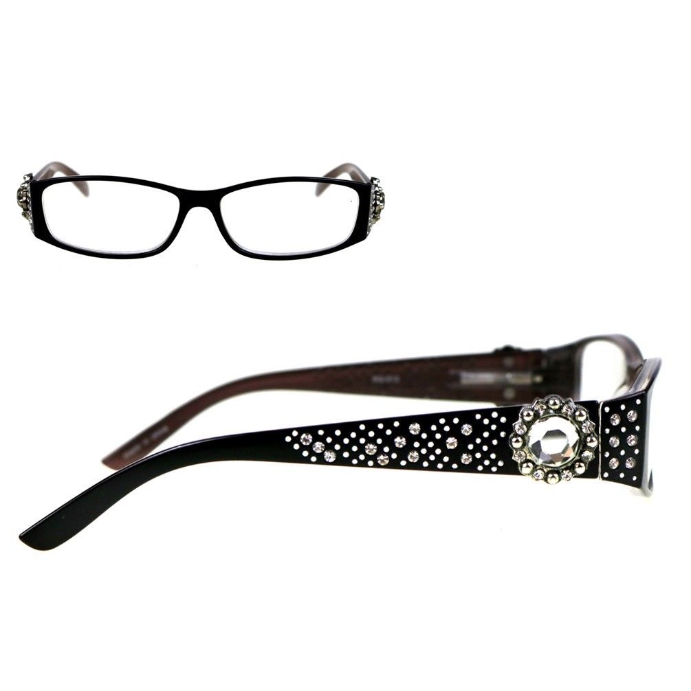 Bling reading hot sale glasses