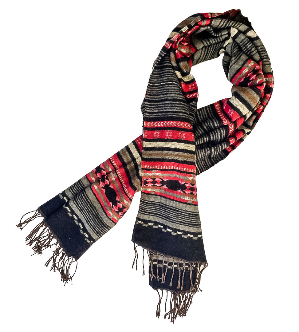 Montana West American Bling Aztec Woven Scarf