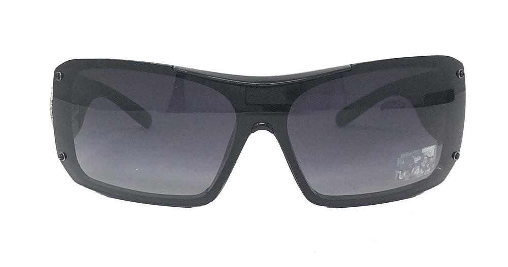Winged Cross Rhinestone Sunglasses