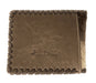 Montana West Hair-On Leather Bi-Fold Wallet Coffee genuine leather exterior