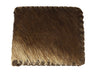 Montana West Hair-On Leather Bi-Fold Wallet Coffee