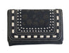 Montana West black ladies wallet with daisy cutouts 