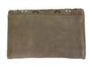 Montana West ladies wallet with daisy cutouts - tan
