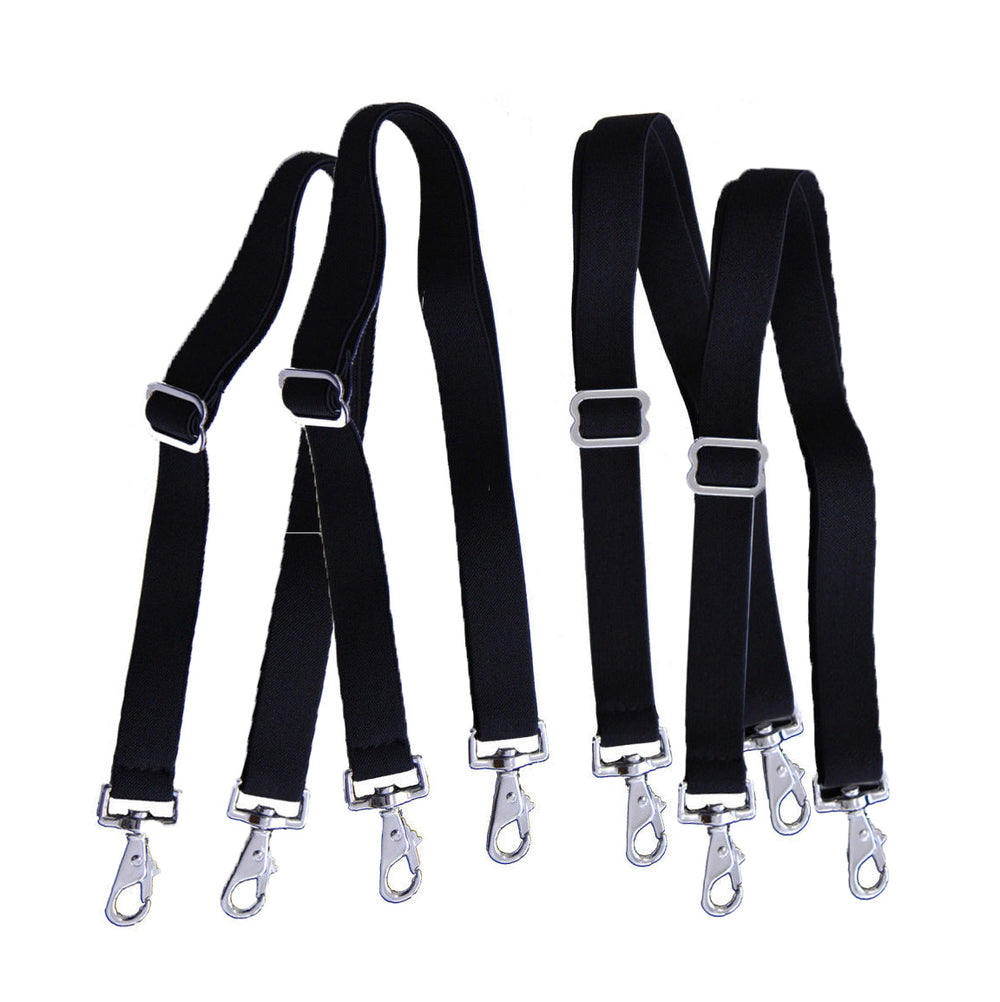 AJ Tack Replacement Legs Straps for Horse Blanket - Black - 2 Pairs