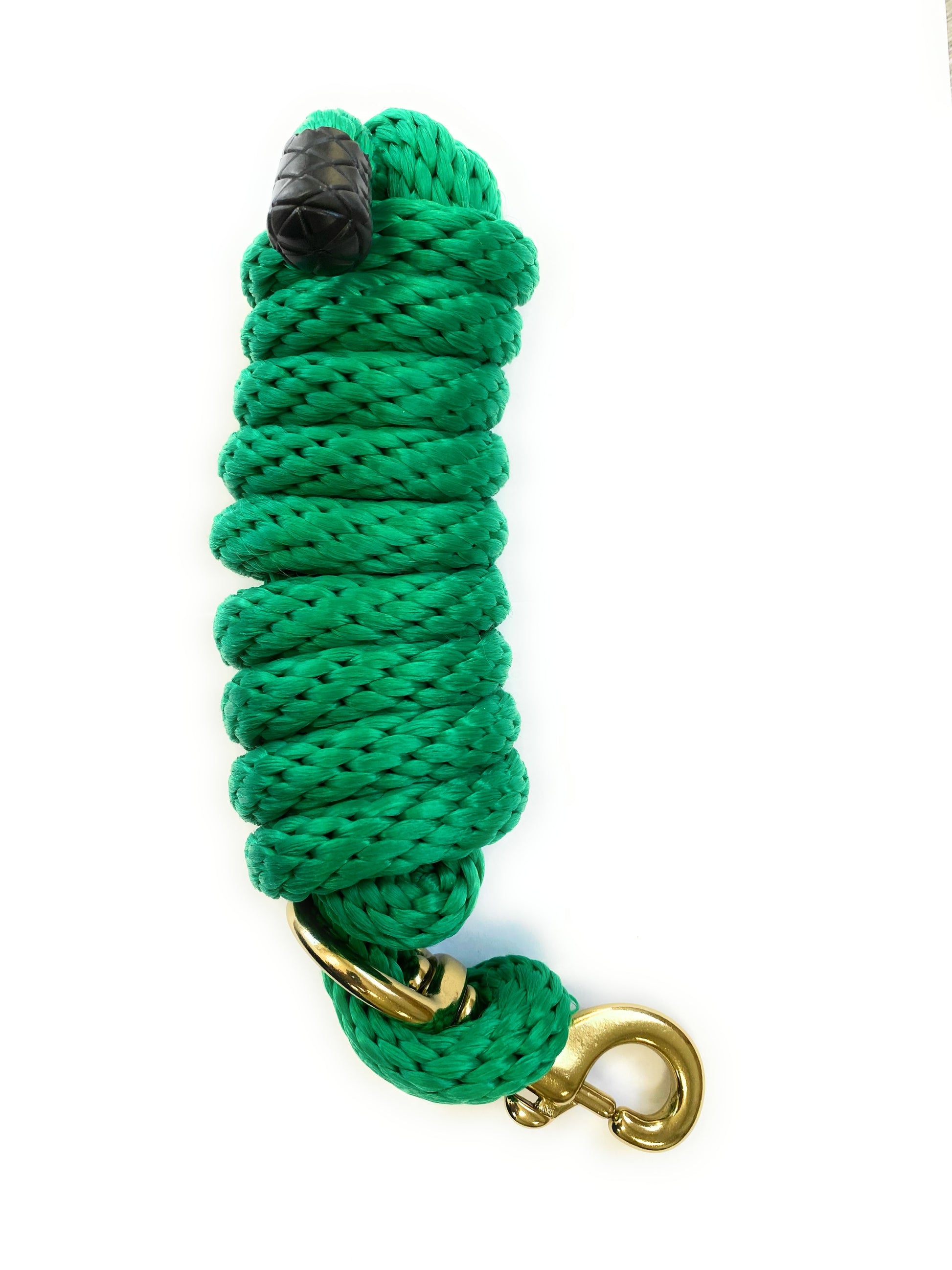AJ Tack Green 8 1/2 Foot Nylon Lead Rope