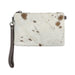 Montana West Hair-On Cowhide Leather Clutch/Crossbody 